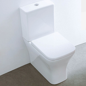 Inodoro elevado. Inodoro moderno de confort con <span class=keywords><strong>cisterna</strong></span> empotrada y asiento delgado de cierre suave - Product Image 1