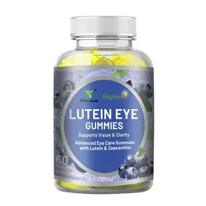 OEM chăm sóc mắt Lutein mắt Gummies Vitamin thảo dược bổ sung sức khỏe protein Vegan chiết xuất chế độ ăn uống bổ sung nhà máy giá