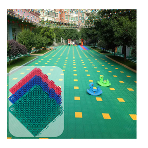 Suelo Antideslizante Suspendido para Jardín de Infancia, Área de Juegos al Aire Libre, Pista de Patinaje sobre Ruedas Interior y Cancha de Baloncesto SZ-ZZ Interlocki - Product Image 2