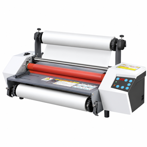 Machine de plastification entièrement automatique à chaud et à froid pour graphiques publicitaires et documents - Product Image 1