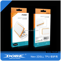 DOBE Factory pour la nouvelle manette de jeu 2DS LL XL, coque de protection transparente en TPU souple