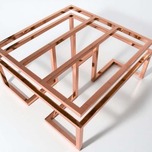 Haute qualité tôle Table cadre jambes Fabrication boîtier personnalisé découpe Laser flexion poudre revêtement galvanoplastie Services - Product Image 2