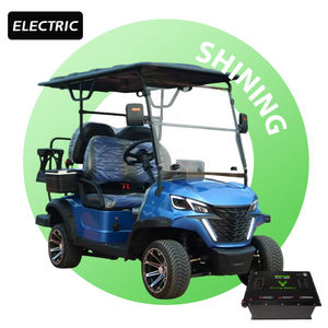 Véhicule utilitaire électrique Shininglsv voiturette <span class=keywords><strong>de</strong></span> golf 4 roues motrices 4 places 72V Lithium tout-terrain voiturette <span class=keywords><strong>de</strong></span> golf électrique voiturette <span class=keywords><strong>de</strong></span> <span class=keywords><strong>chasse</strong></span> - Product Image 1