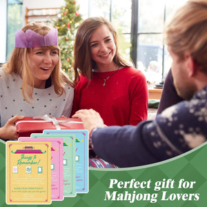 Juego de Mezclador de Fichas de Mahjong de PP Impresas a Todo Color Personalizadas, Flexibles, Directo de Fábrica - Product Image 3