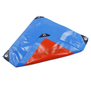 Tất Cả Các Mục Đích PE Bạt Dệt Poly Tarp Cuộn Polyethylene Tarps Bìa Bán Buôn HDPE Bạt Không Thấm Nước