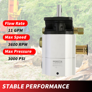 GRH Hydraulic Log Gear <b>Pump</b> 11-22cm Displacement 1/2 Inch Connection 2 200 <b>Bar</b> Log Gear <b>Pump</b> - Product Image 5
