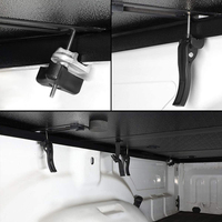 4x4 Ramassage En Aluminium Dur Quadfold Quad Fois Quad-Camion fois Lit Tonneau Cover pour Dodge Ram 1500 2500 GMC Sierra F-150 Raptor