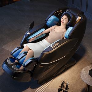 थोक फ़ॉटेउइल मसाज स्पेस कैप्सूल रिक्लाइनर बैक बेस्ट फुल बॉडी जीरो ग्रेविटी लक्ज़री आर्मचेयर 4डी एसएल ट्रैक मसाज चेयर - Product Image 3