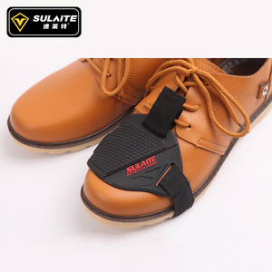 Protector de palanca de cambios para motocicleta SULAITE, cubierta antideslizante negra para ciclismo, cambio de marchas y frenado - Product Image 2