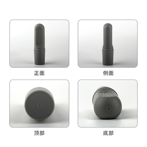 Tube vide pour colorant capillaire personnalisé, emballage en plastique pour huile de croissance des cheveux avec applicateur à peigne, flacon - Product Image 6