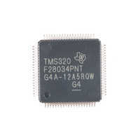 Original In stock TMS320F28034PNT LQFP-80 C2000 C28x Piccolo 32-bit microcontroller MCU chip