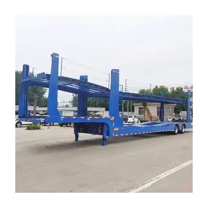 Hot Sale China Manufacturer 2 3 Axles 8Car 6Car Capacity Car Transport Car Carrier Semi-Trailer