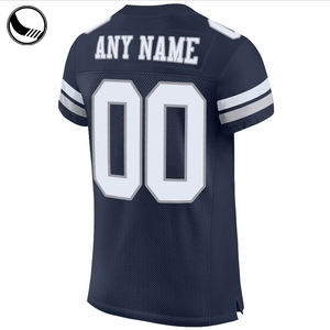 Camiseta de fútbol americano bordada personalizada, Jersey de Denver Bronco n. ° 3, Camiseta de algodón con diseño de borlas borrosas, <span class=keywords><strong>ropa</strong></span> limitada, 2022 - Product Image 2