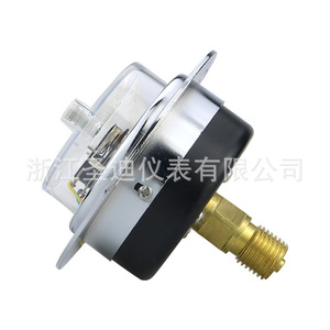 เกจวัดแรงดันแกน YX60ZT พร้อมหน้าสัมผัสไฟฟ้าแบบมีขอบ, เกจวัดแรงดันแกนแบบแม่เหล็กช่วยแรงสำหรับงานอุตสาหกรรมพร้อมขอบ - Product Image 2