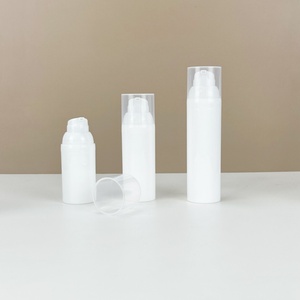 High Quality Wholesale White 30ml 50ml 60ml 80ml 100ml Cosmetic Serum Airless <b>Pump</b> <b>Bottle</b> for Skincare - Product Image 2