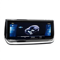 Film de protection d'écran en verre trempé pour Peugeot 208/E208 2020-2021, accessoires intérieurs de navigation GPS 7 pouces et 10,1 pouces
