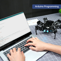 Robot Hexápodo Hiwonder MiniHexa con IA, Visión Artificial e Interacción por Voz, Compatible con Programación y Expansión de Sensores