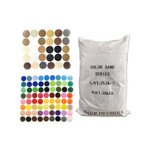 Wholesale Of Various Colored Sand For DIY Colored Sand Painting Art Crafts And Decorations