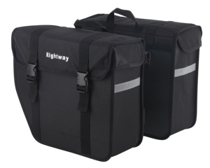 2025 nouveaux produits pliant <span class=keywords><strong>Double</strong></span> sacoche arrière sac vélo Transport vélo selle <span class=keywords><strong>chariot</strong></span> voyage sacoche cyclisme sacs sacoches - Product Image 2