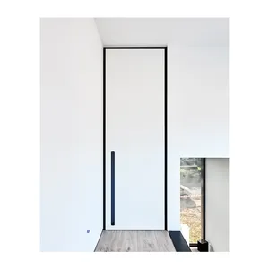 kohlenstoff-kristall-tür moderne minimalistische leichte luxuriöse innentür für haus ohne malerei