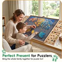 Table de puzzle rectangulaire inclinable et rotative HaiNa avec 4 tiroirs, fabriquée au Shandong