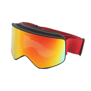 2025 cilindrica vera pellicola HD ampia vista sul campo doppio strato Anti-appannamento alla moda UV400 protezione Frameless Design Ski Mountain - Product Image 1