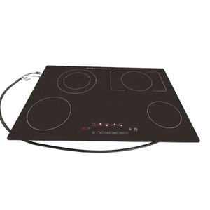 Table de cuisson encastrable 4 brûleurs économique avec surface en verre trempé céramique, classe énergétique A pour la maison - Product Image 3