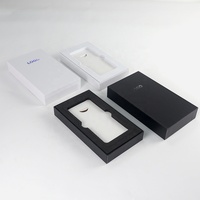 Boîte d'emballage Logo personnalisé en aluminium, pour téléphone portable, avec insertion de mousse, 10 pièces