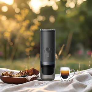 Кофемашина для капсульного кофе, автоматическая эспрессо-машина для офиса, 20 бар, USB, алюминиевая, мини-кофеварка с подогревом для использования на улице PCM03 - Product Image 4