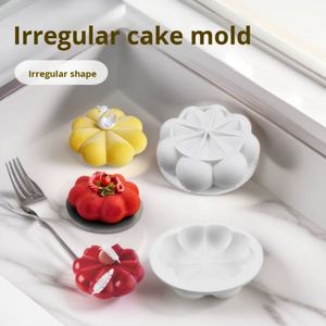 แม่พิมพ์เค้กฝรั่งเศสรูปดอกไม้แปดกลีบแบบใหม่ TangChu Baking 4-in-1 รูปหัวใจ สำหรับทำขนมงา ขนมมูส ซิลิโคน ทนความร้อน ใช้กับเตาอบได้ - Product Image 2