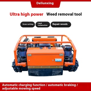 Cortadora de Césped Todoterreno Inteligente de 48V con Control Remoto, Híbrida Eléctrica y de Combustible, para Uso Industrial en Huertos y Terrenos Baldíos - Product Image 3