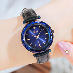 New trendy women's <b>watch</b> Korean style leather strap women's <b>watch</b> <b>waterproof</b> casual quartz model for students - Product Image 6