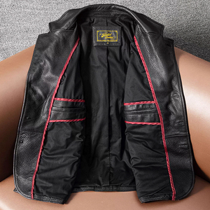 TONGYANG <span class=keywords><strong>Giacca</strong></span> in <span class=keywords><strong>Vera</strong></span> <span class=keywords><strong>Pelle</strong></span> di Pecora di Alta Qualità per <span class=keywords><strong>Uomo</strong></span>, Abiti in <span class=keywords><strong>Vera</strong></span> <span class=keywords><strong>Pelle</strong></span> per Autunno e Inverno, Cappotti Minimalisti in <span class=keywords><strong>Pelle</strong></span> Genuina - Product Image 5