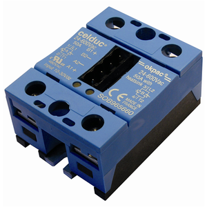 Nuevo Relé de Estado Sólido Original Celduc SOB965660 SSR SPST-NO 50A 24-600V Serie Okpac Montaje en Chasis Terminal de Tornillo - Product Image 1