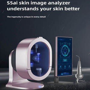 S5 3D 디지털 피부 분석기 36MP 카메라 수분 색소 주름 감지 EU/US/JP 플러그 - Product Image 5