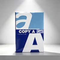 Papier copie A4 70g/75g/80g 100% pâte de bois vierge blanc pour usage professionnel et scolaire, directement de l'usine du Shandong