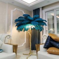 Große Feder Baum nordische Innen romantische Dekoration Schlafzimmer Wohnzimmer Restaurant Hochzeits zimmer schöne Feder Stehlampe