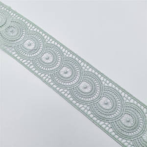 Dentelle chimique guipure brodée de haute qualité, quatre couleurs, volants, largeur 4,3 cm, pour vêtements et décoration intérieure - Product Image 5