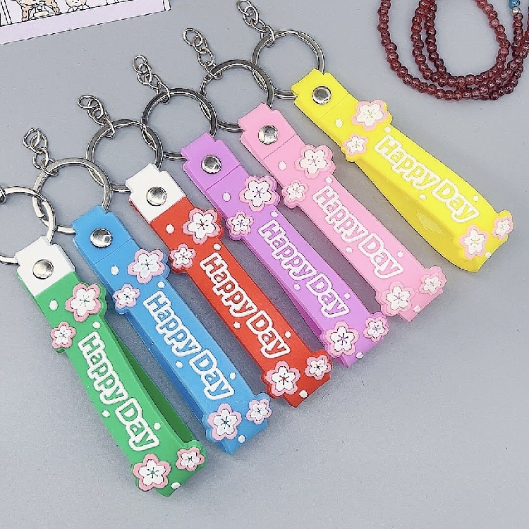 สายรัดข้อมือซากุระจี้กุญแจผมแบบผสม