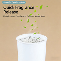Parfum Solide de Luxe pour Voiture, Fourniture d'Usine, Parfum Pêche Aromathérapie, Baume Solide Longue Durée, Désodorisant pour Voiture à Fixation sur Grille d'Aération