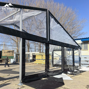 Tentes de réception de luxe blanches pour mariages en plein air, grandes tentes transparentes 20x30 20x40, <span class=keywords><strong>chapiteau</strong></span> pour événements et fêtes, fabriquées en Chine - Product Image 3