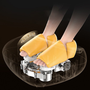 Masseur électrique pour les pieds, couverture complète avec massage par compression d'air pour les pieds et les jambes, fonction de contrôle par bouton et de minuterie. - Product Image 1