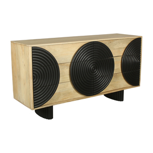 Heavy Duty Solid Mango Wood <b>Drawer</b> Chest with Deep <b>Drawers</b> Spacious Bedroom Storage Unit with Strong Frame - Product Image 3