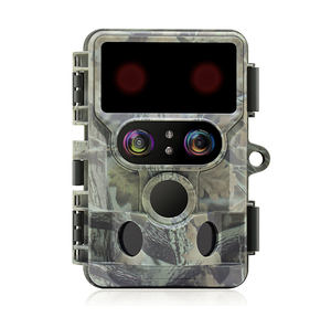 Readleaf <span class=keywords><strong>Petite</strong></span> caméra <span class=keywords><strong>de</strong></span> <span class=keywords><strong>chasse</strong></span> sauvage HD 4k 60mp Caméra <span class=keywords><strong>de</strong></span> piste à batterie intégrée avec panneau solaire - Product Image 1