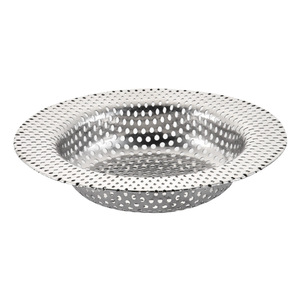 Grille de filtration d'évier en acier inoxydable grande 11 cm pour cuisine, anti-colmatage, pour lavage de légumes, couvercle de drain - Product Image 2