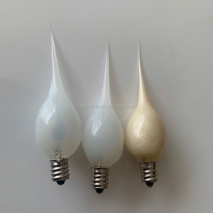 Nến Trang Trí Bóng Đèn <span class=keywords><strong>C7</strong></span> <span class=keywords><strong>E12</strong></span> Cơ Sở Bóng Đèn Sợi Đốt Silicon <span class=keywords><strong>3W</strong></span> 110-130V - Product Image 5