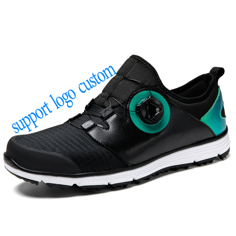 Wholesale Custom Cheap Waterproof Rubber Sole Golf Shoes Professional Training Shoes