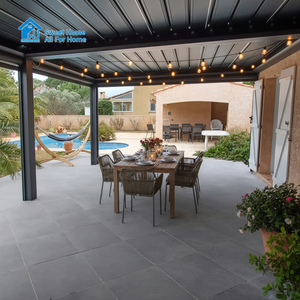 Pergola Elettrica Airfun Nerys in MDF Resistente, Ecologica e Impermeabile con Tetto a Lamelle e Caratteristiche Anti-Roditori e Anti-Marciume per Uso Esterno - Product Image 6