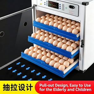 Incubadora Industrial de Temperatura Constante de Alta Calidad para Huevos, Máquina para Incubar 340 Huevos, 110V 220V, Componentes Centrales PLC - Product Image 2