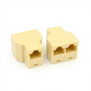 Boîtier Ethernet 1 vers 2, Splitter Réseau 8P8C <span class=keywords><strong>R45</strong></span> à Deux Ports - Product Image 1
